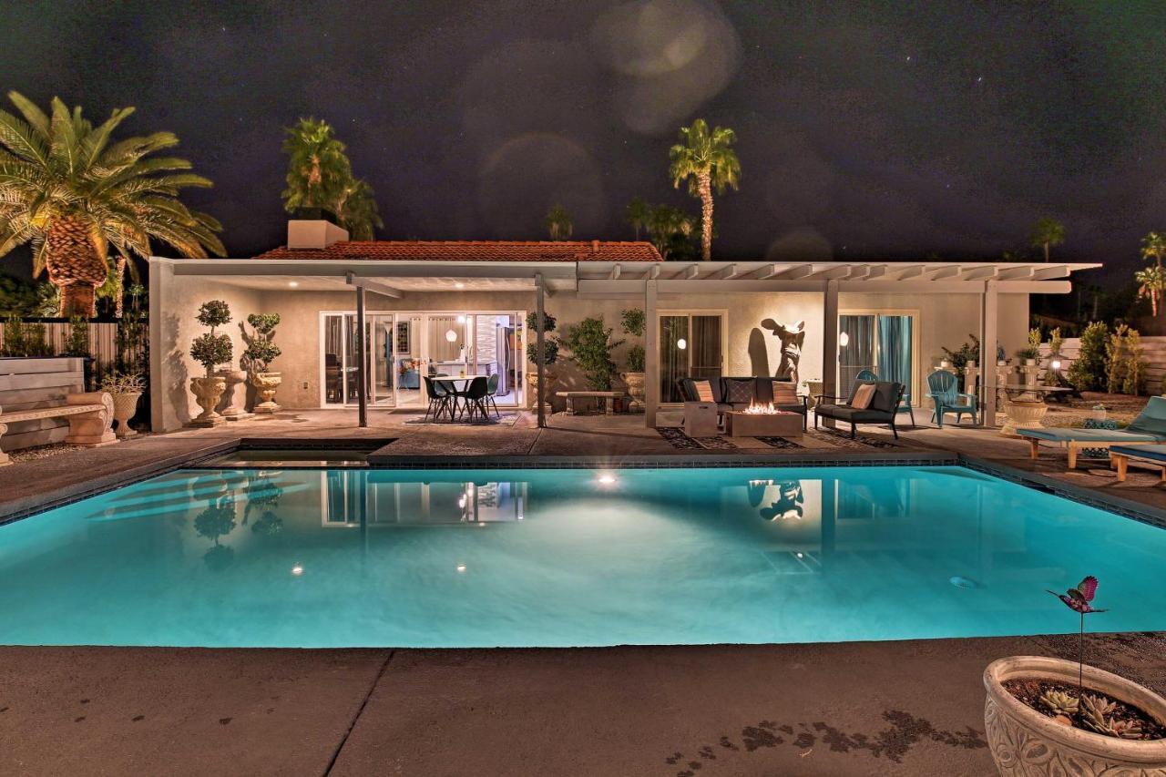 Вилла Pet-Friendly Palm Springs Escape With Heated Pool! Экстерьер фото